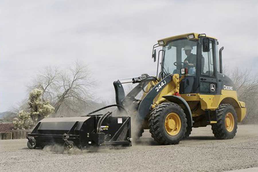 LB hydraulic pick-up broom for loaders